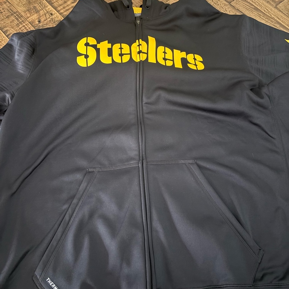 Steelers Black and Yellow Performance Jacket